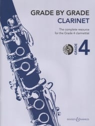 Grade by Grade #4 Clarinet BK/CD cover